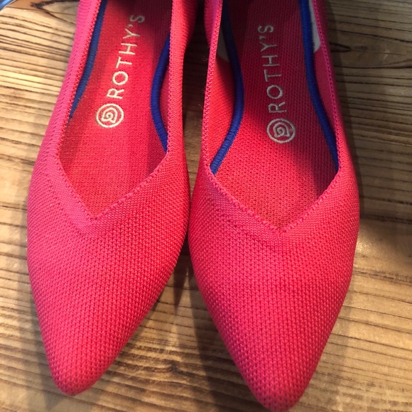 Retired Rothys Hot Pink - Picture 3 of 4